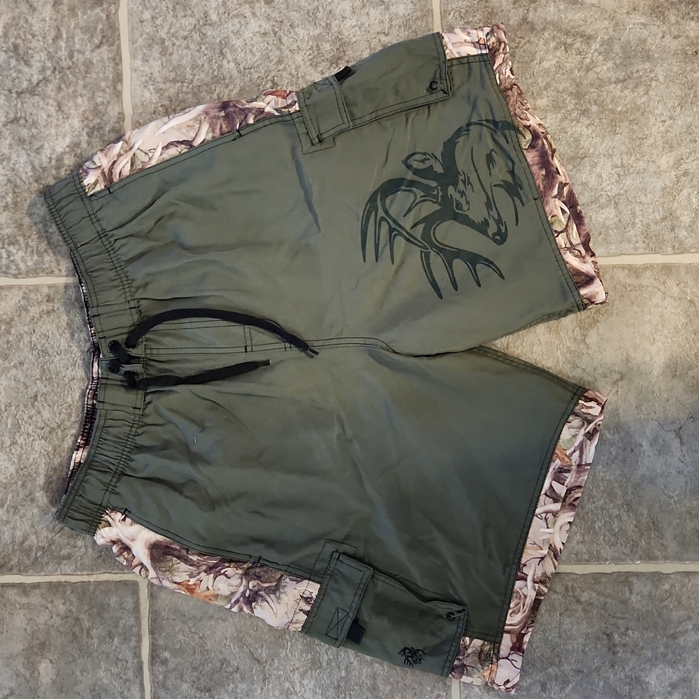Legendary Whitetails Swim Trunks, Men's Size Large